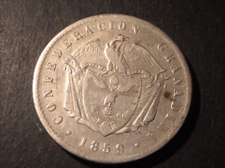 Read more about the article 1859 Colombia Granadina Un Peso Large Silver Coin