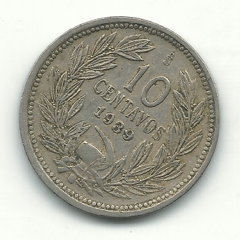 Read more about the article A HIGH GRADE 1939 S CHILE 10 CENTAVOS COIN-DEFIANT CONDOR ON ROCK-NOV428