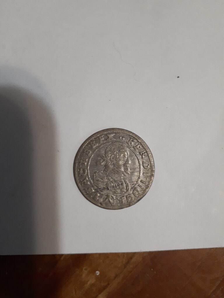 Read more about the article Austria 3 Kreuzer 1627 Ferdinand II  Silver Coin #32295