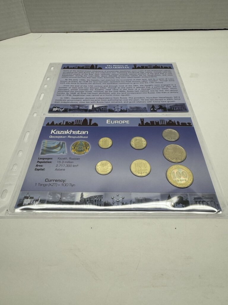 Read more about the article Littleton World Coin Set – Kazakhstan   – 7  Coin Set