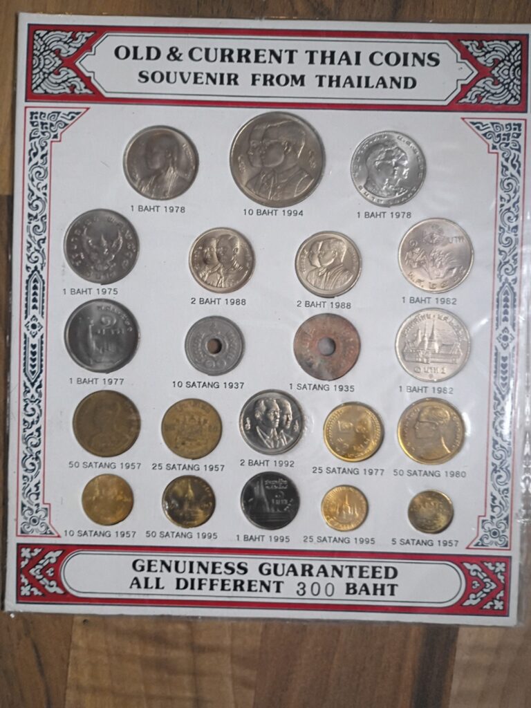 Read more about the article OLD and CURRENT THAI COINS ~ SOUVENIR FROM THAILAND SET LOT ~ 36 COINS TOTAL