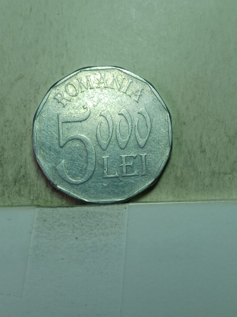 Read more about the article World Coin – Romania 5000 Lei 2002