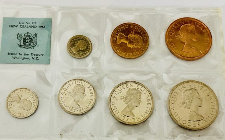 Read more about the article 1965 Coins Of New Zealand Uncirculated Last Complete Pre-Decimal Minting