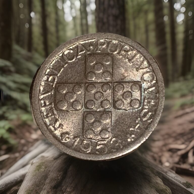 Read more about the article 1953 Portugal 10 Centavos KM#583  2nd Republic Coin BU