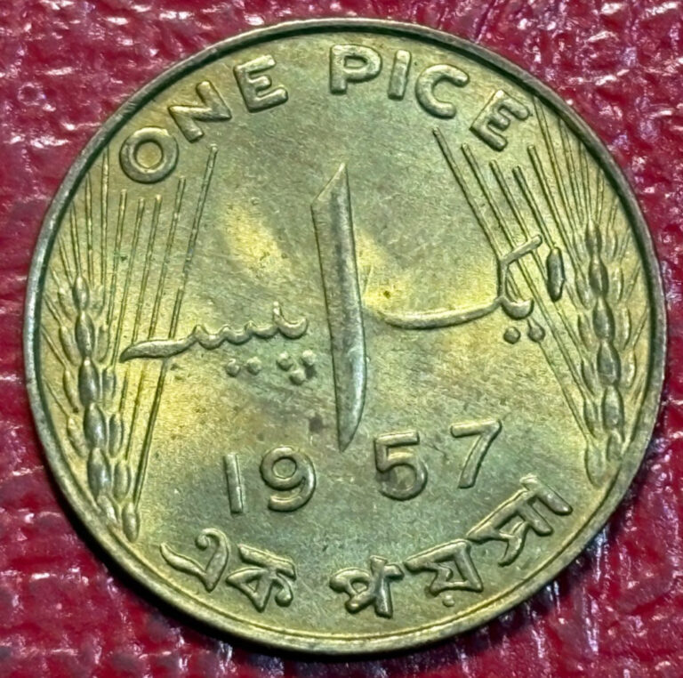Read more about the article HIGH GRADE AU/UNC 1957 PAKISTAN 1 PICE COIN-OCT656