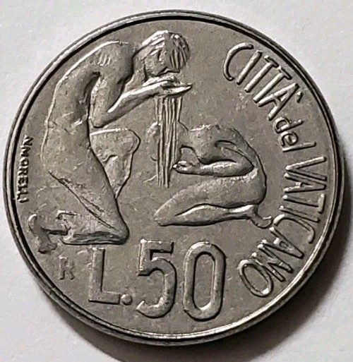 Read more about the article 1991 Vatican City 50 Lire Coin