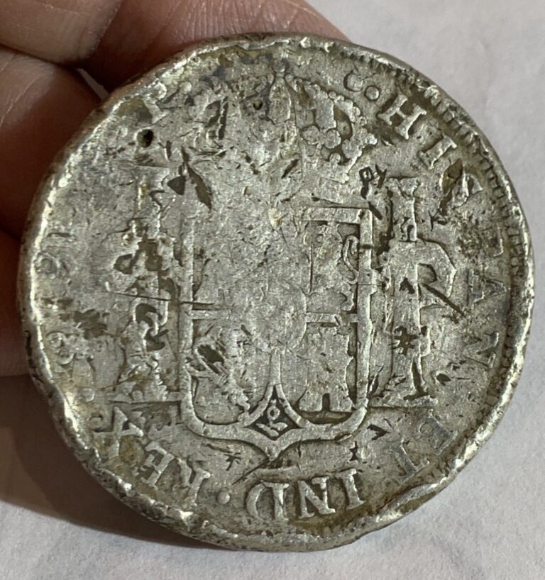 Read more about the article WORLD SILVER COIN: * 1796 BOLIVIA 8 REALES  25.3g. AUTHENTICITY NOT VERIFICAT  *