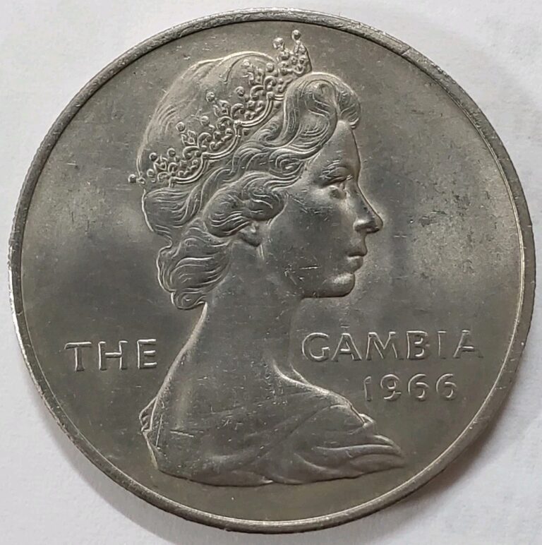 Read more about the article 1966 GAMBIA 2 Shillings Coin