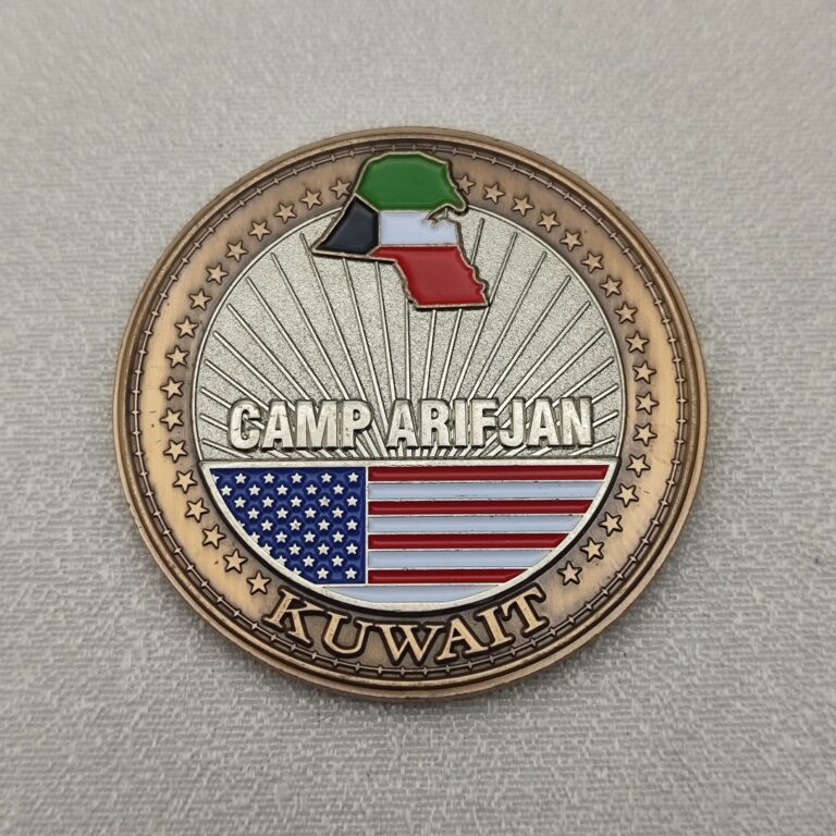 Read more about the article KUWAIT CAMP ARIFJAN CHALLENGE COIN