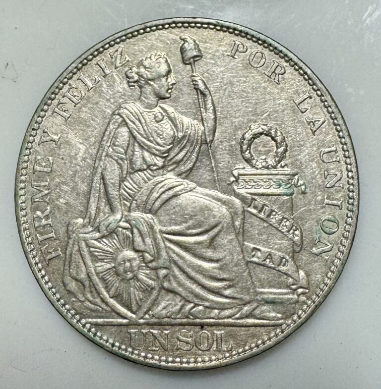 Read more about the article 1915 Peru In Sol Silver Coin