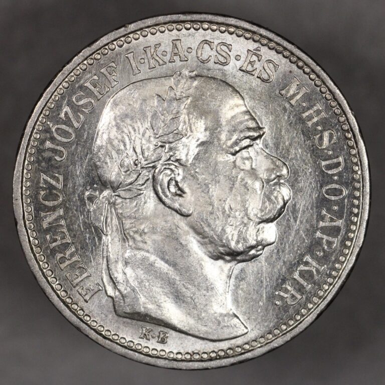 Read more about the article 1914 Hungary Silver 1 Korona Uncirculated