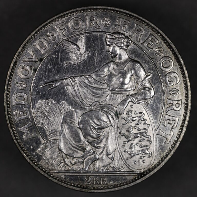 Read more about the article 1903 Denmark Silver 2 Kroner