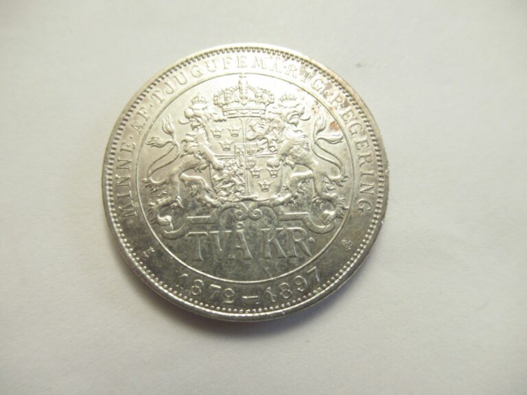 Read more about the article 1897 Sweden Silver 2 Kroner