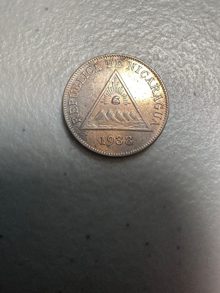 Read more about the article 1938 Nicaragua un Centavo Coin