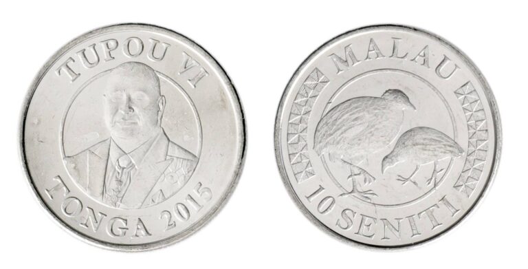 Read more about the article Tonga 10 Seniti  2015  KM #227  Mint