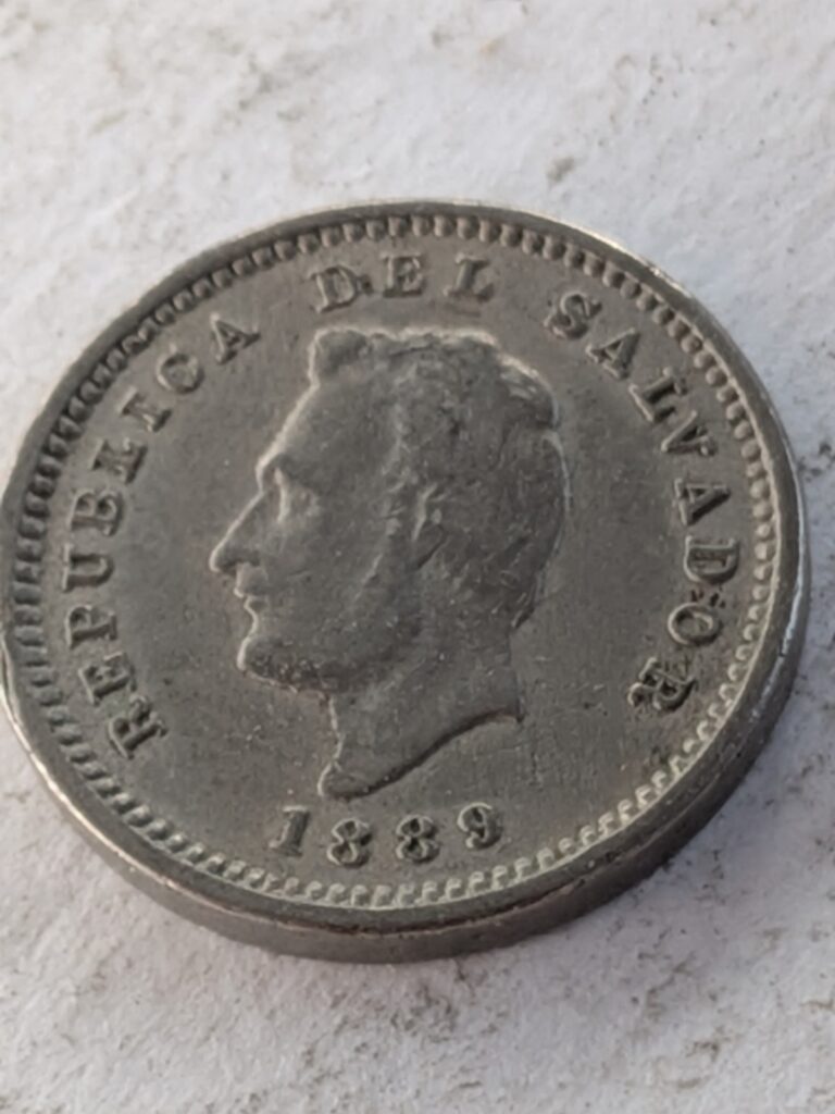 Read more about the article 1889 El Salvador 1 Centavo Coin High Grade KM106