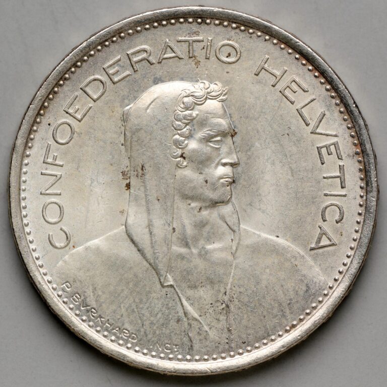 Read more about the article 1969-B Switzerland 5 Francs
