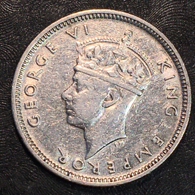 Read more about the article 1938 Mauritius 1/4 Rupee Silver Coin -Exact Coin Shown #R067