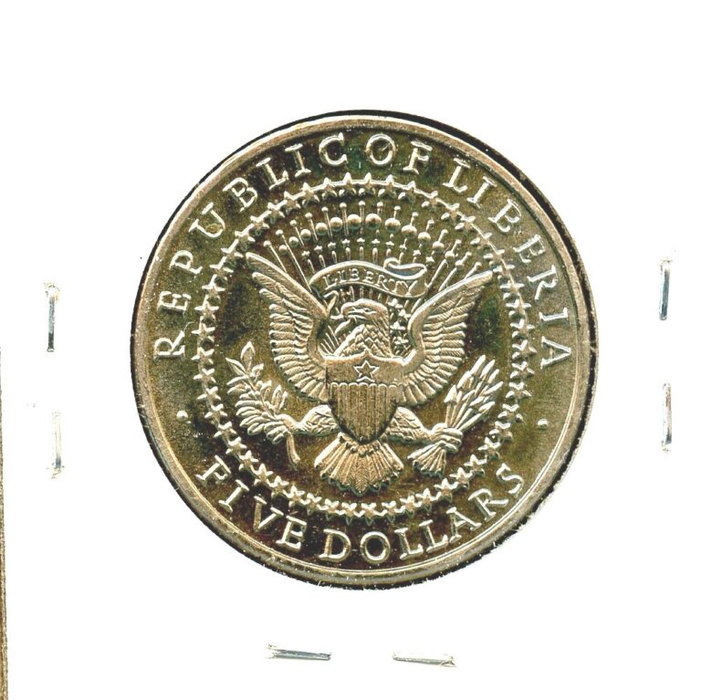 Read more about the article 2000 Millennium Republic of Liberia $5 Coin James Madison 1.25″ Medal