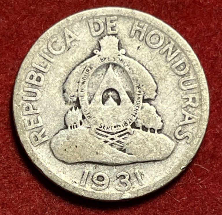 Read more about the article Honduras 50 Centavos 1931 Silver Coin KM#74 T7441a