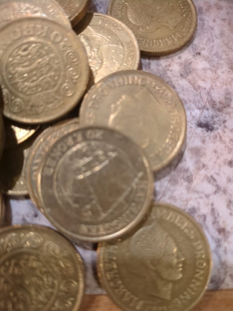 Read more about the article DENMARK  TWENTY (20) KRONER COIN Modern Buy 1 Or More