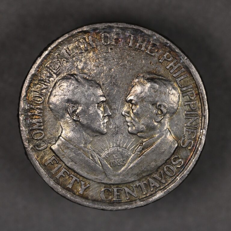 Read more about the article 1936 U.S. Philippines Silver 50 Centavos Murphy Quezon Sea Salvaged