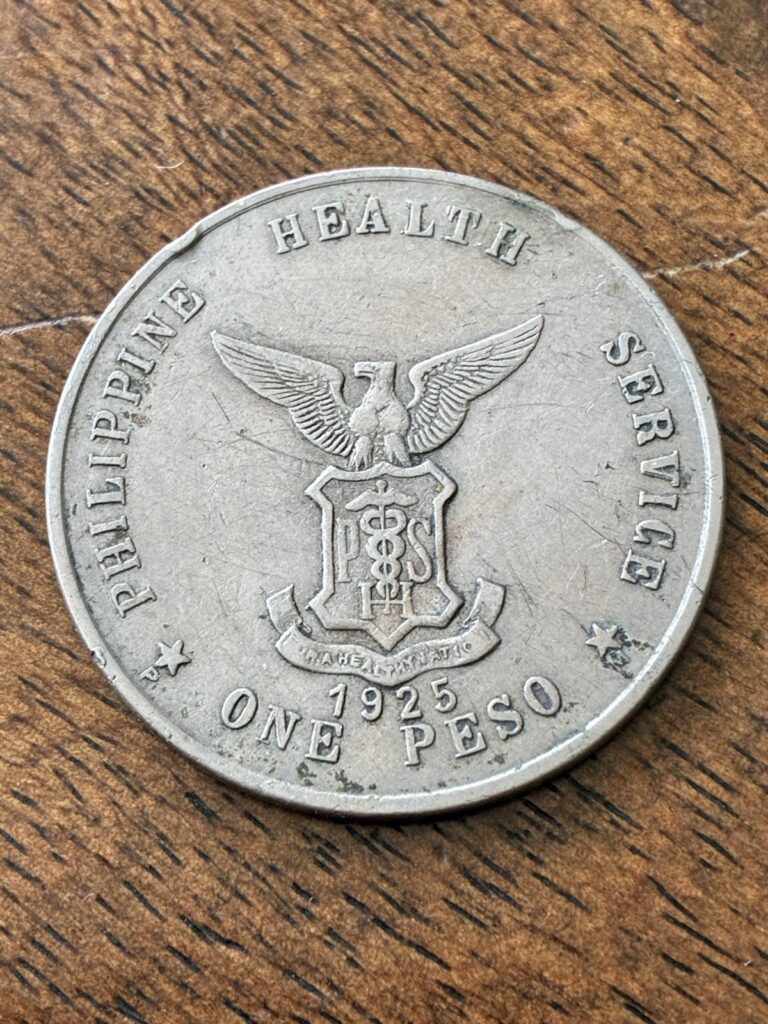 Read more about the article 1925 PHILIPPINES CULION LEPER COIN ONE PESO KM-18