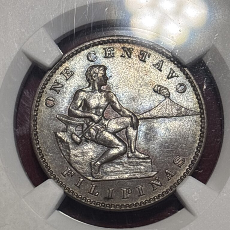 Read more about the article 1911-S NGC MS 63bn  Philippines 1 Centavo San Francisco P.Q. Mint Free Shipping
