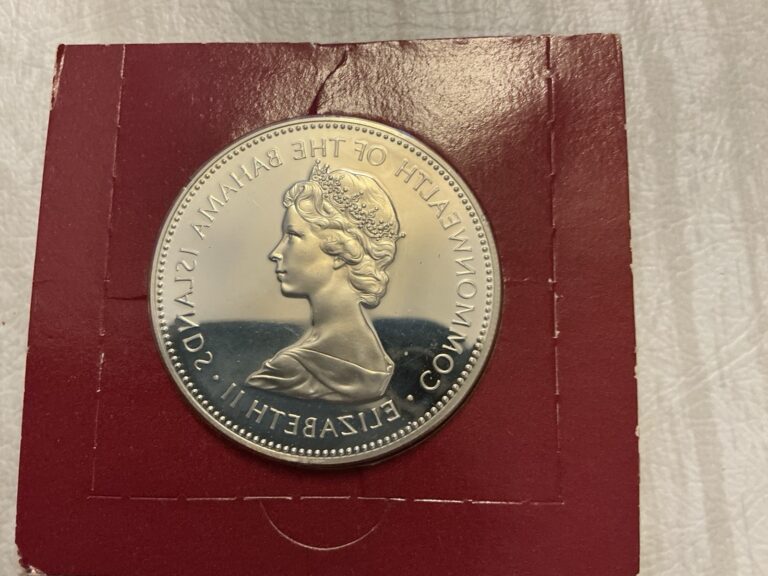 Read more about the article 1972 Bahama Islands Two Dollar Sterling Silver Proof Flamingo Coin Franklin Mint