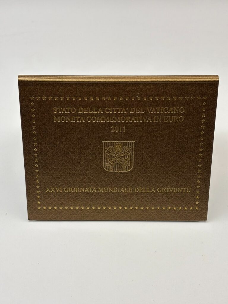 Read more about the article Vatican City 2 Euro 2011 World Youth Day Coin – Benedict XVI – Official Blister