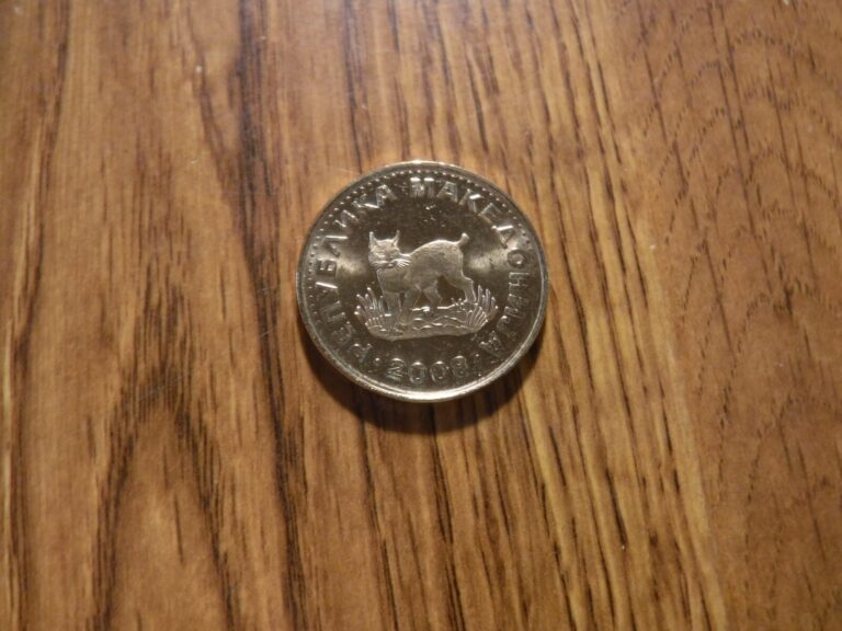 Read more about the article MACEDONIA 5 DENAR 2008 HIGH GRADE COIN (T590)