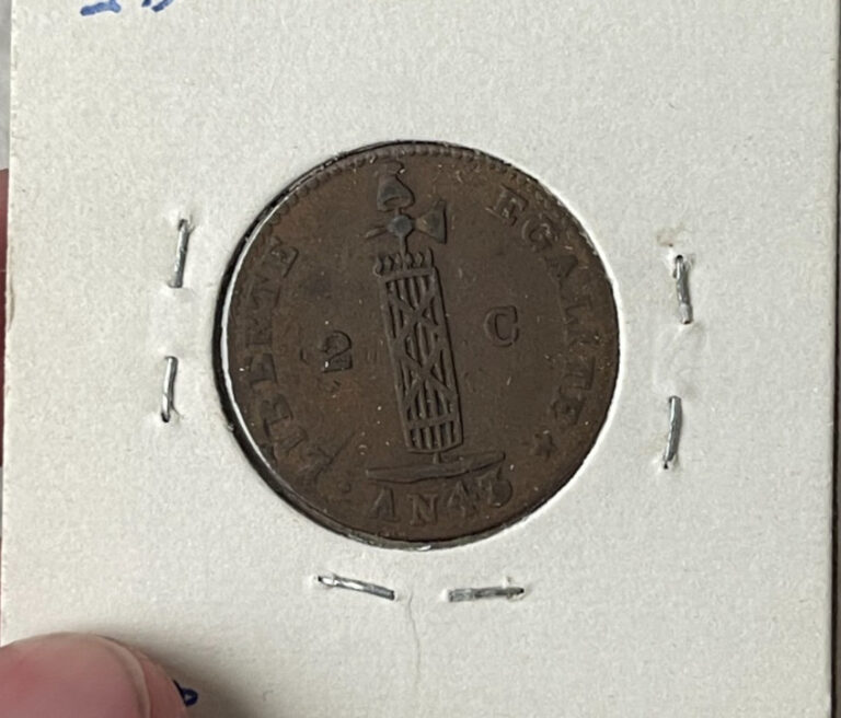 Read more about the article 1846 Haiti 2 Centimes L2