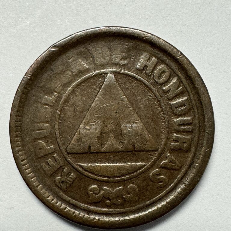Read more about the article 1920 Honduras 2 Centavos Bronze KM#71 World Coin