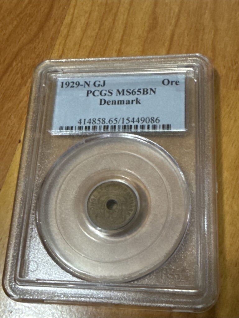 Read more about the article DENMARK 1 øre 1929 – PCGS MS65