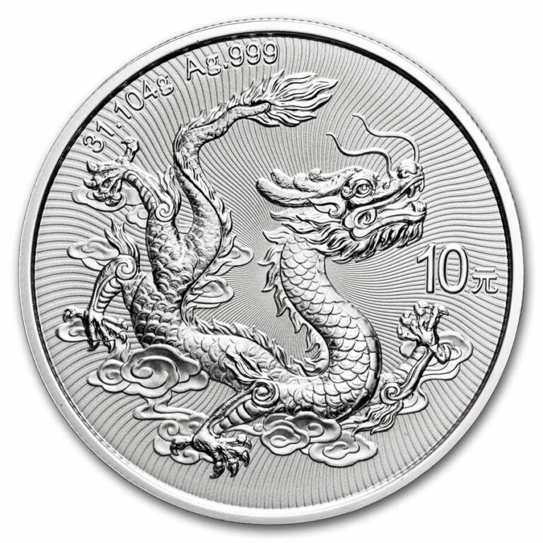 Read more about the article 2025 China 1 oz Silver Dragon BU