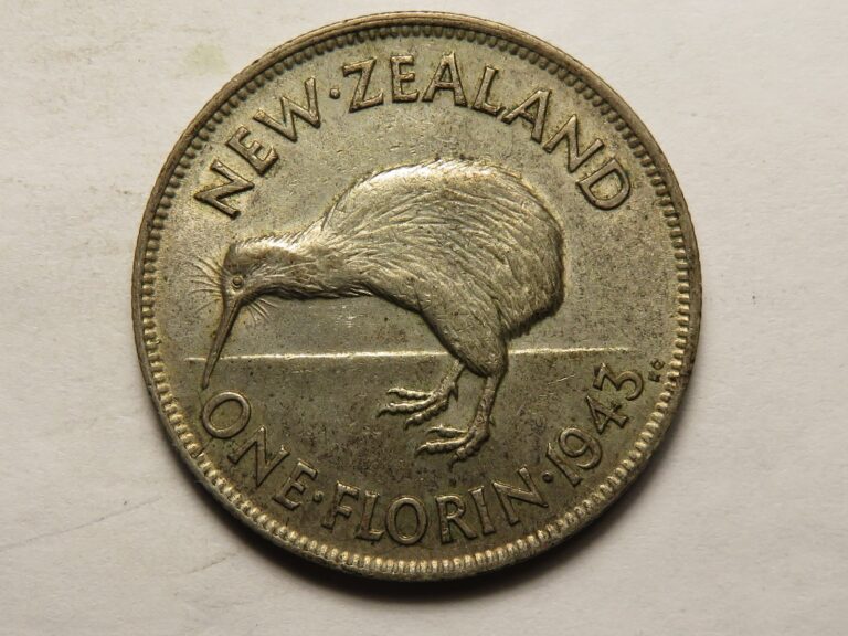 Read more about the article 1943 New Zealand Florin  VF