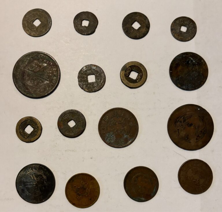 Read more about the article China large coin collection 16 coins lot 707