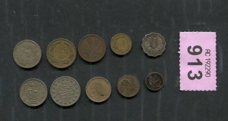 Read more about the article Set of  10   coins  of     Turkey