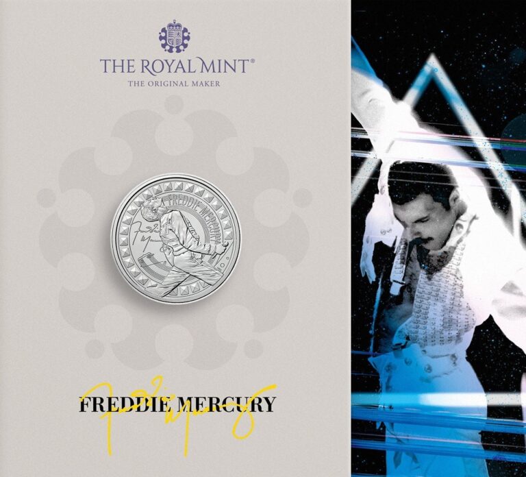 Read more about the article 2025 UK Music Legends FREDDIE MERCURY BU Coin NEW RELEASE! PRESALE