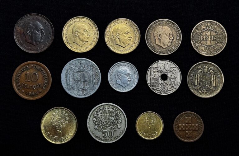 Read more about the article Spain / Portugal COIN Lot * 1940-1991 ** Spanish PESETA ESCUDO Coins  BULK LOT