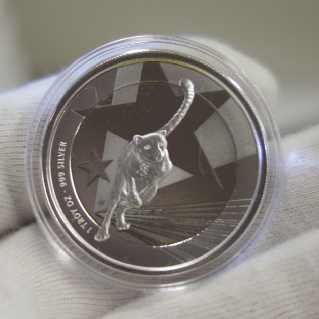 Read more about the article 1 oz .999 Silver Cameroon Proof Coin