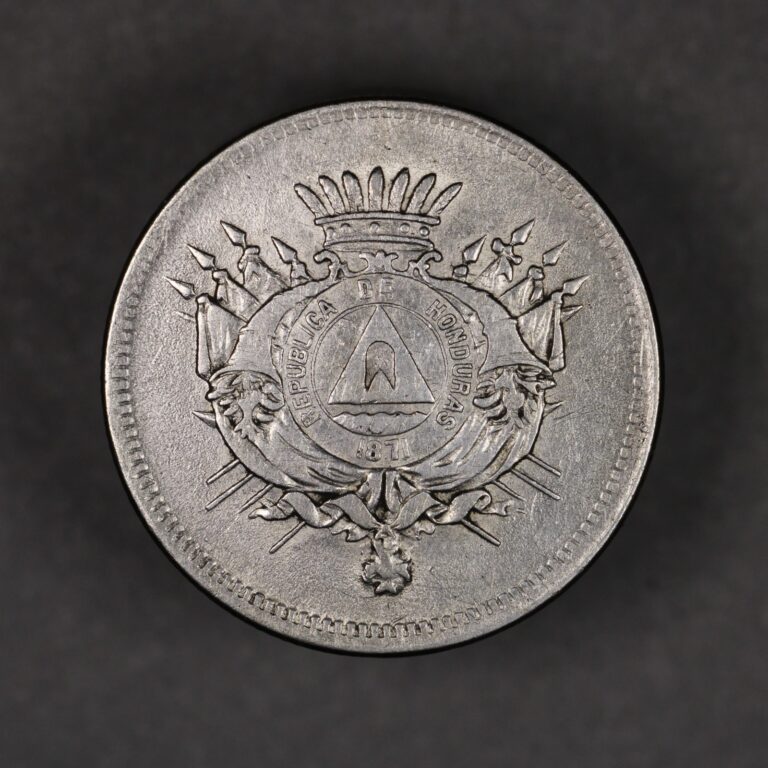 Read more about the article 1871 Honduras Silver 25 Centavos