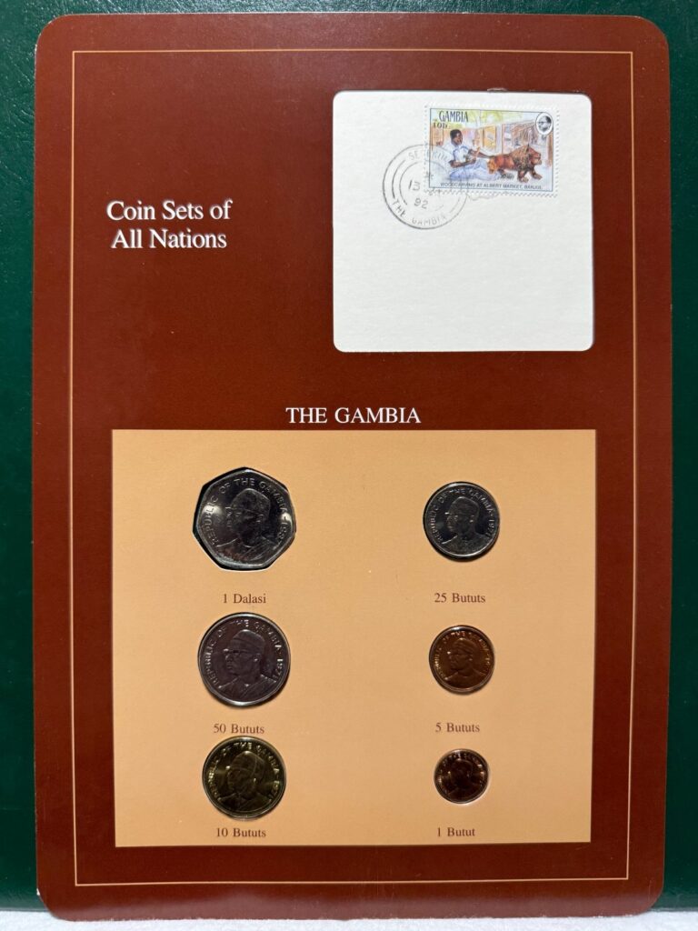 Read more about the article Franklin Mint Coins Of All Nations Set – Gambia 6 coins with card