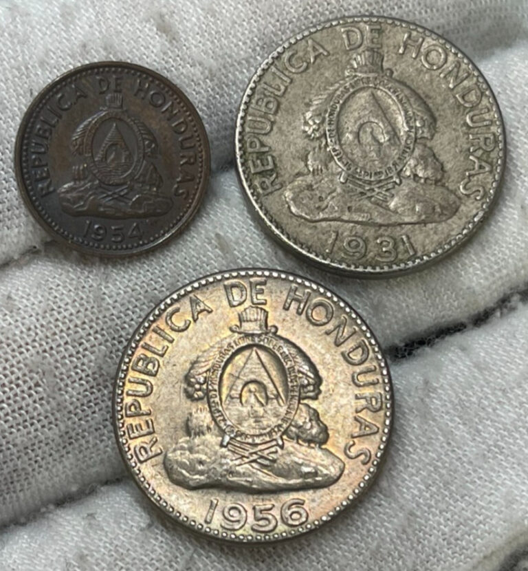 Read more about the article Early Honduras 3 Coins Lot