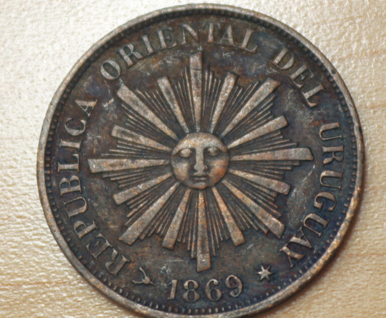 Read more about the article 1869 Uruguay 1 Centesimo