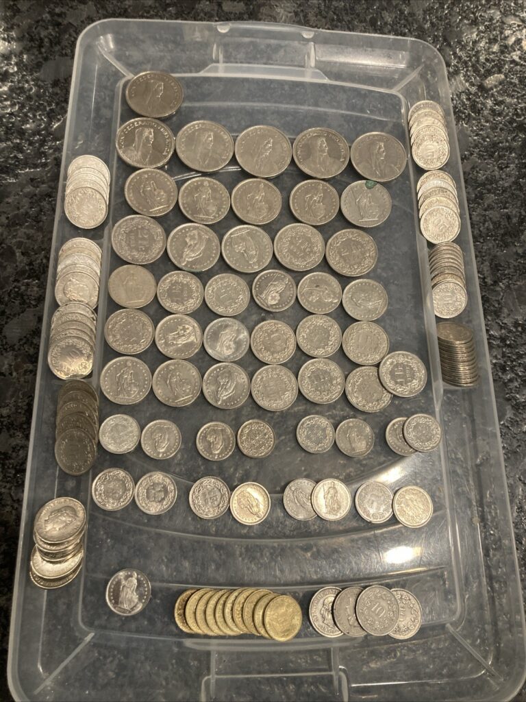 Read more about the article 87+ Swiss Francs Coin Lot With Free Shipping  Lotid12