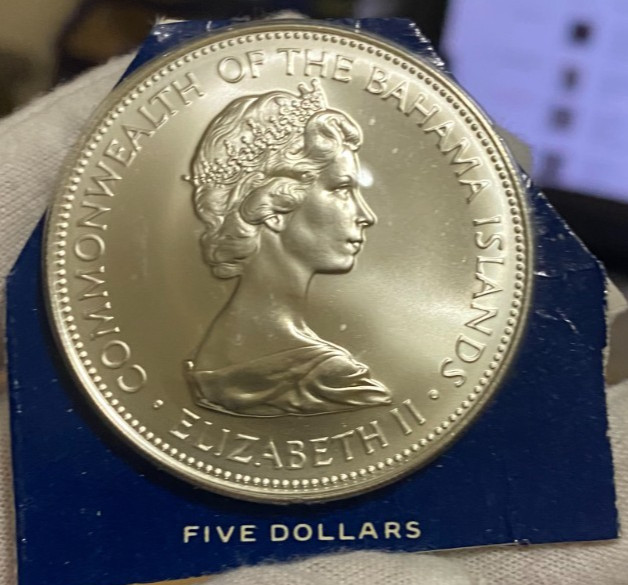 Read more about the article BAHAMAS 1971 ~SILVER 5 DOLLARS FROM A UNCIRCULATED SPECIOMEN SET 1.25 OZ SILVER