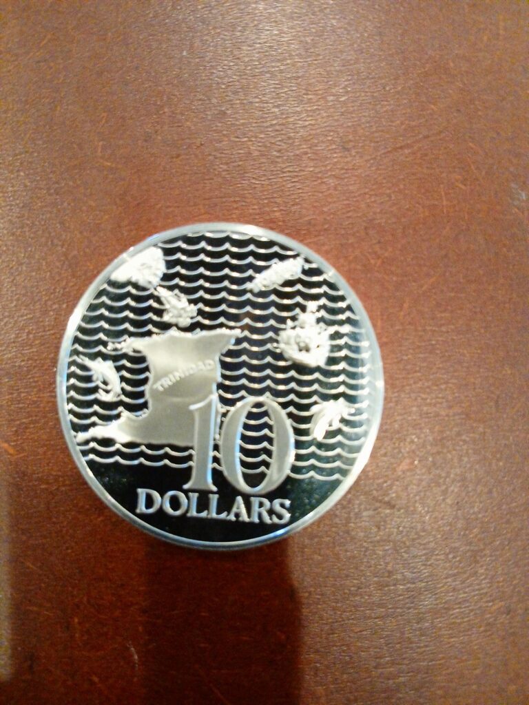 Read more about the article 1972 Trinidad and Tobago Gem BU 35 G .925 $10 Silver PF Low Mint 20.6K ASW 1.04