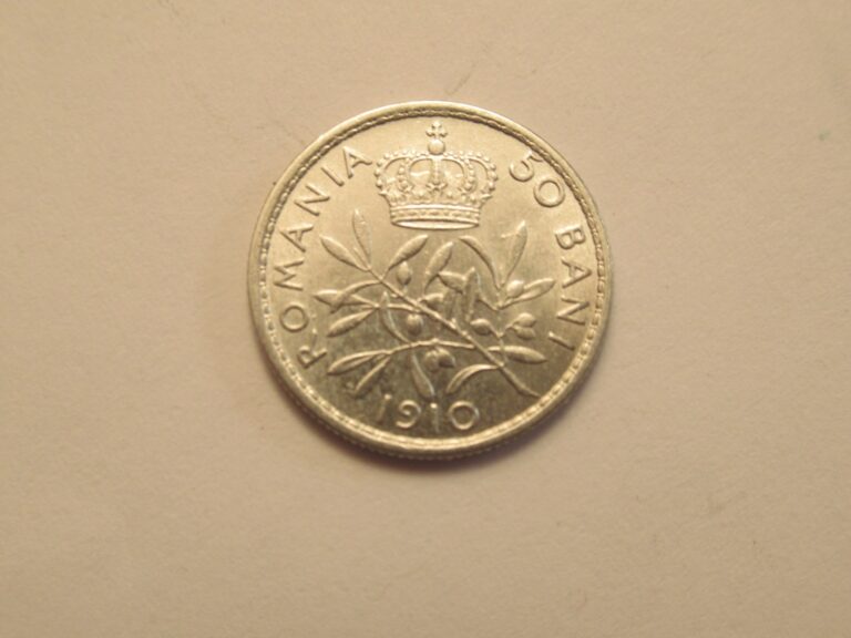 Read more about the article 1910 Romania Silver 10 Bani