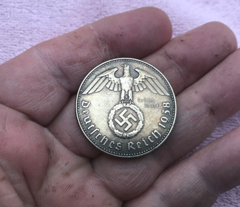 Read more about the article 1938 GERMAN 1889 FUEHRER  REICHSMARK WWII COMMEMORATIVE COIN